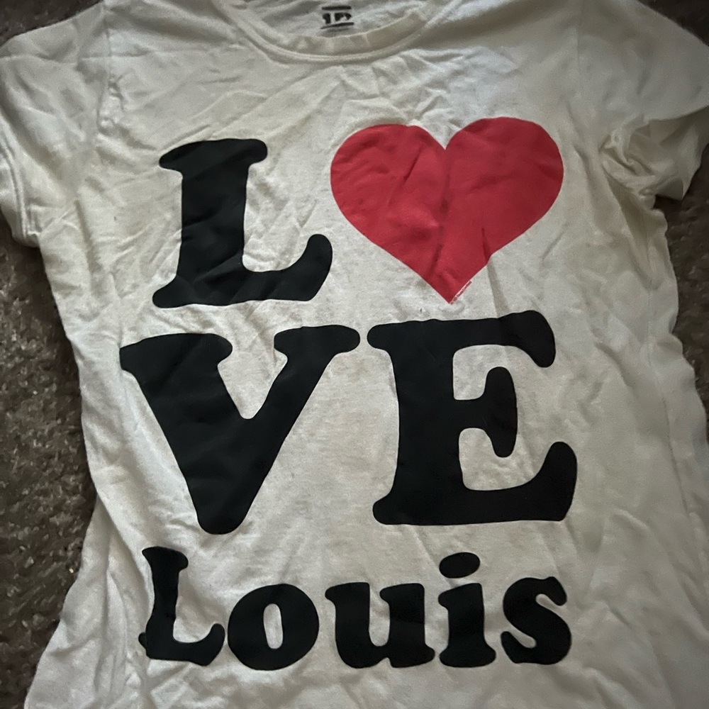 Love Louis One Direction T-shirt +bear